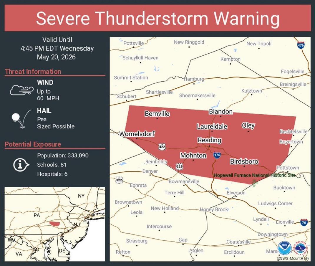 Severe Thunderstorm Warning 