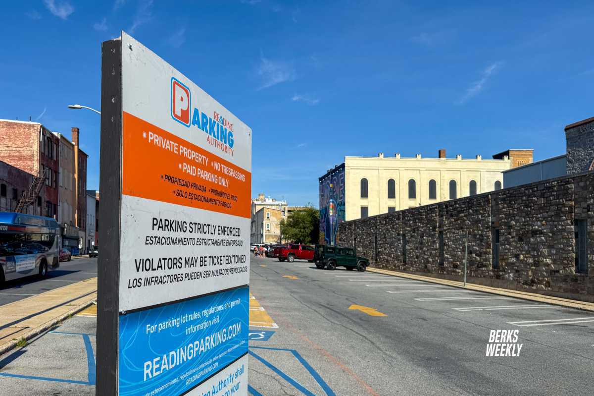Reading Parking Authority closes 5th & Cherry parking lot for future development Reading Parking Authority closes 5th & Cherry parking lot for future development