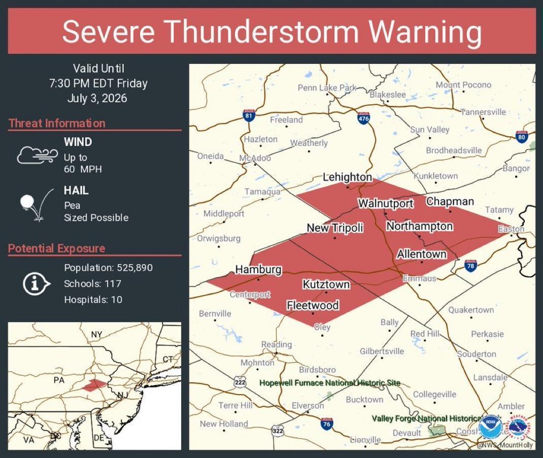 Severe Thunderstorm Warning 