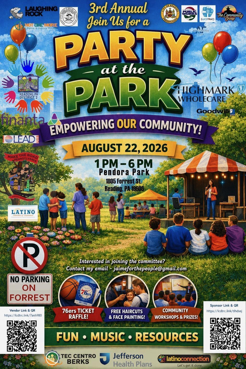 3rd Annual Party at the Park