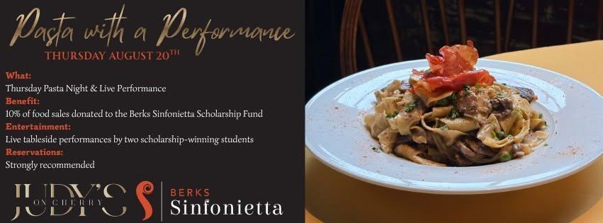 Pasta with a Performance - Berks Sinfonietta Dinner Event