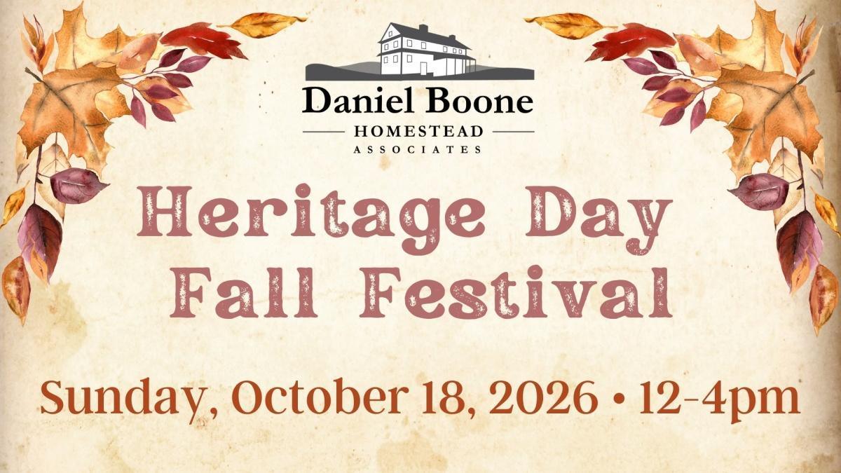 Heritage Day Fall Festival