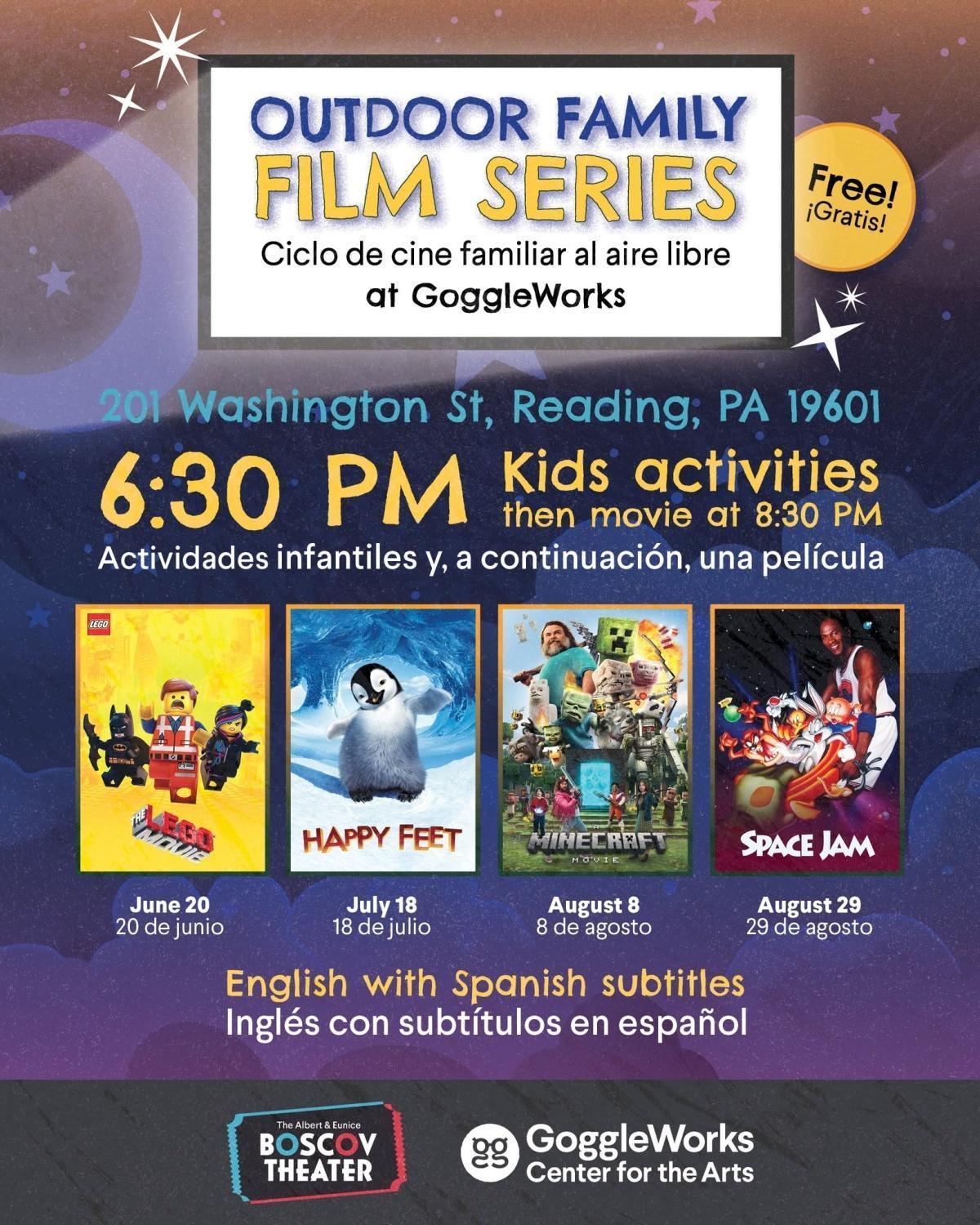 Outdoor Family Film Series @ Thorn Alley Stage