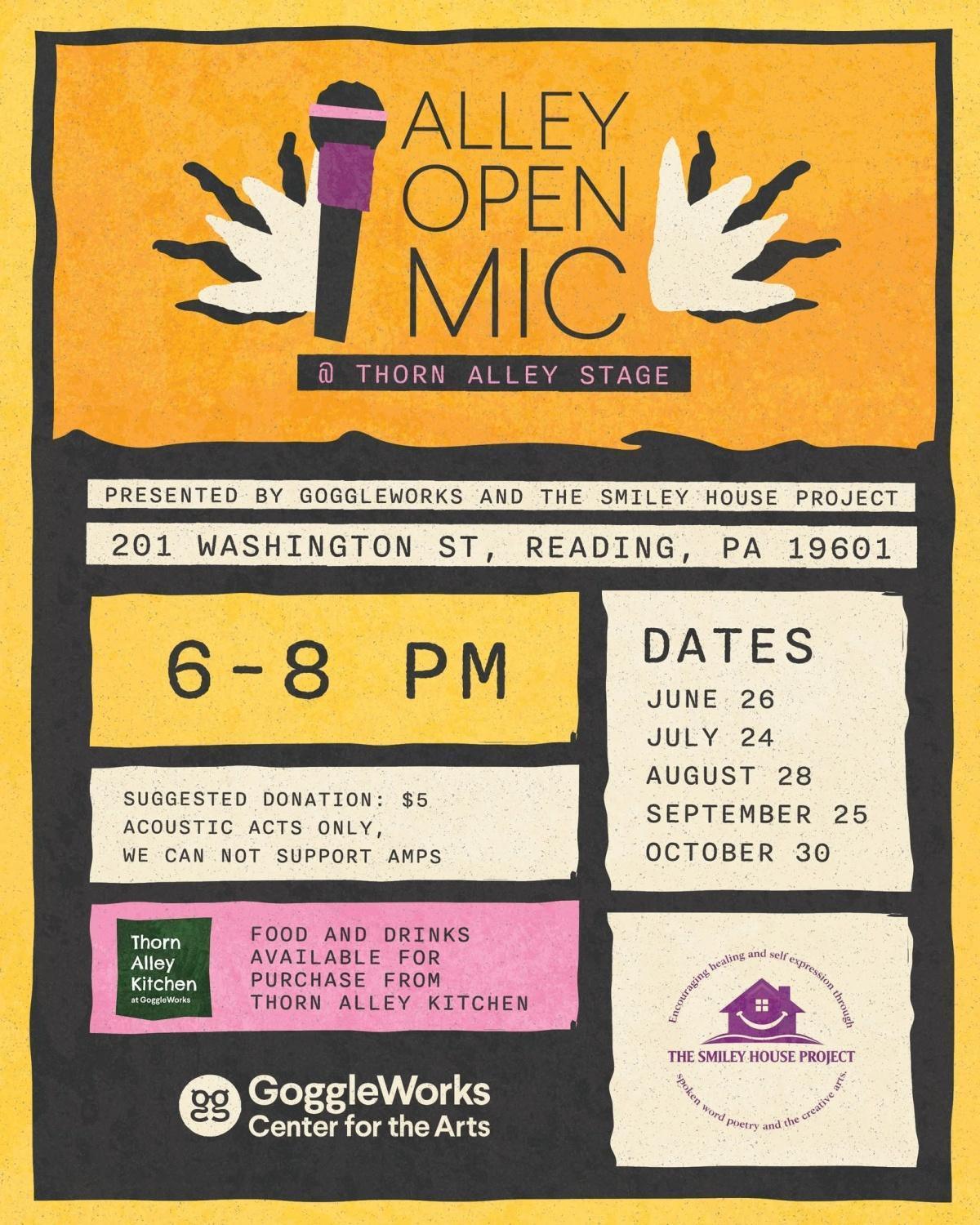 Alley Open Mic @ Thorn Alley Stage