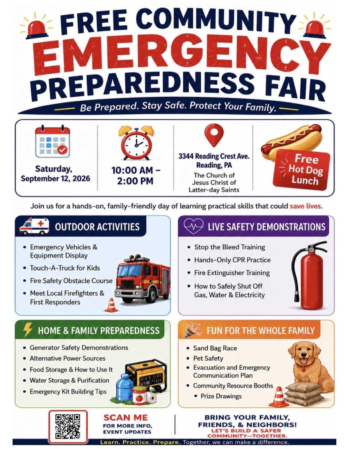 Free Community Emergency Preparedness Fair