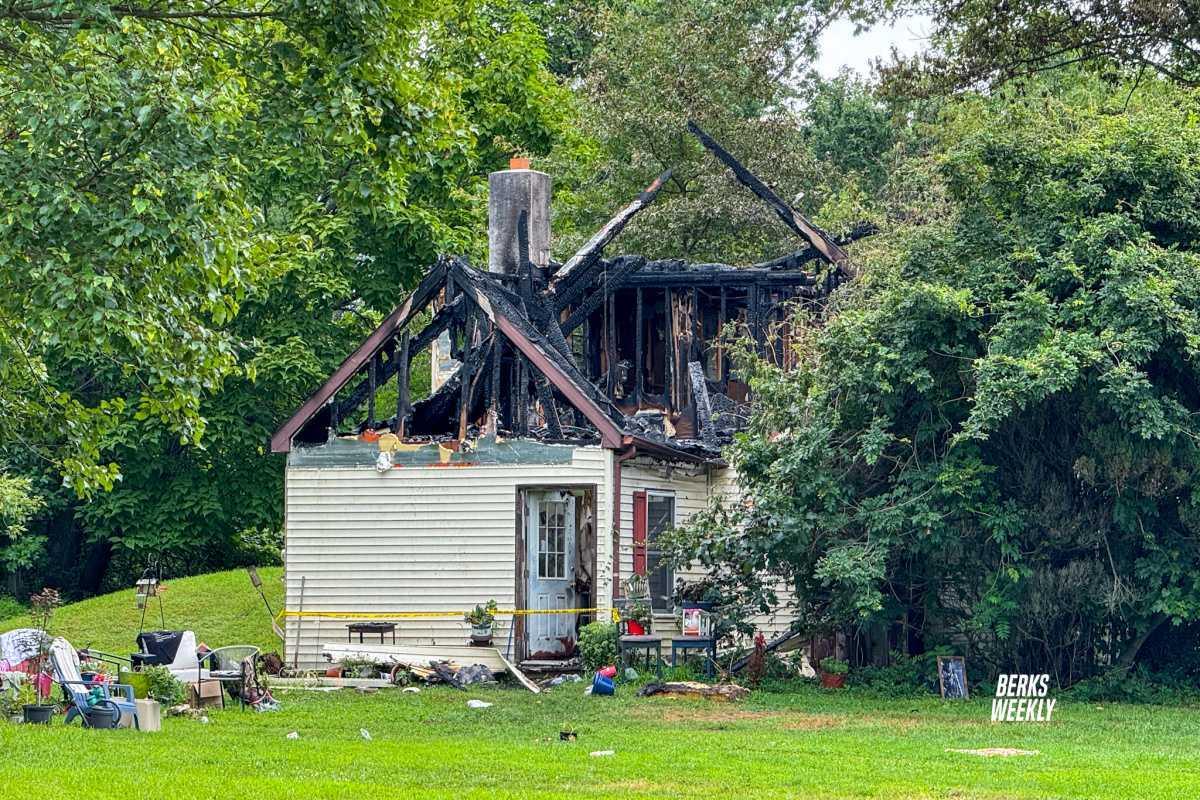 Robeson Township: 2nd Alarm House Fire