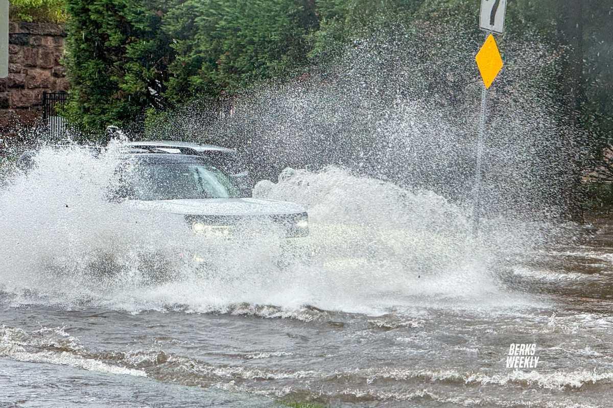 Wyomissing: State Hill Road Flooding Wyomissing: State Hill Road Flooding