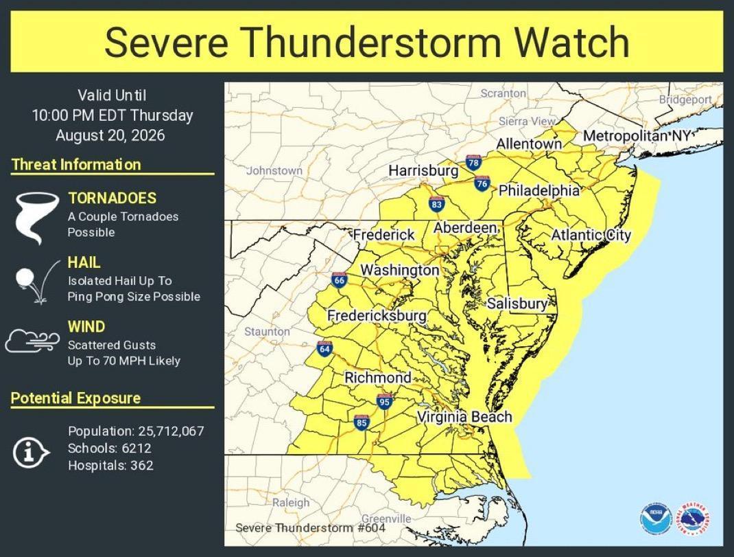 Severe Thunderstorm Watch 