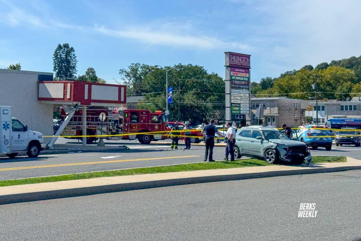 Cumru Twp: Accident & Damage to a Building 