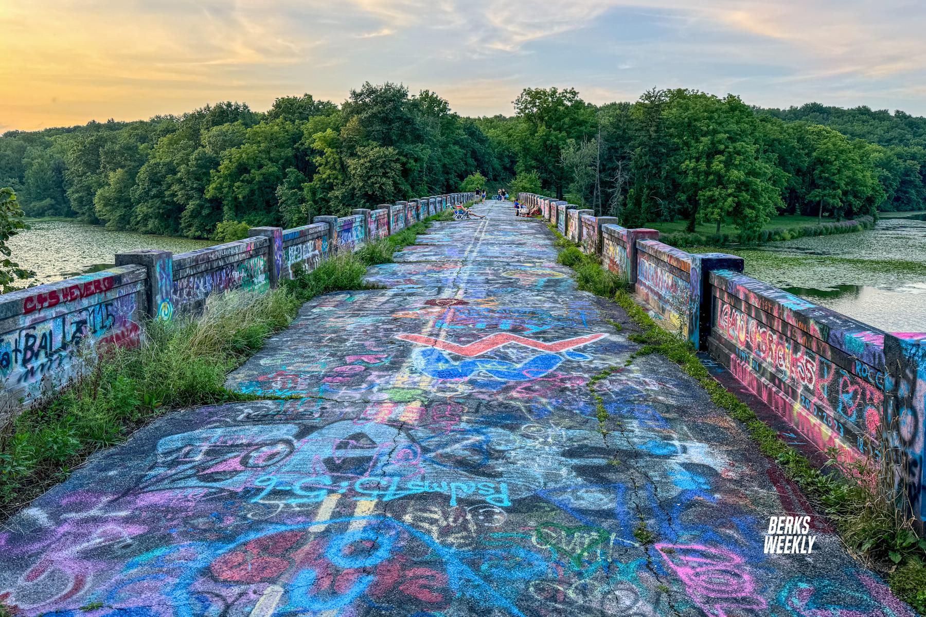 Lake Ontelaunee Graffiti Bridge