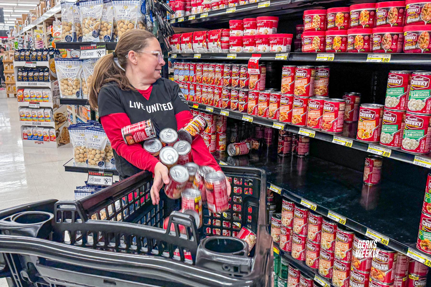 3-Minute United Way Shopping Spree supports Berks County meal program