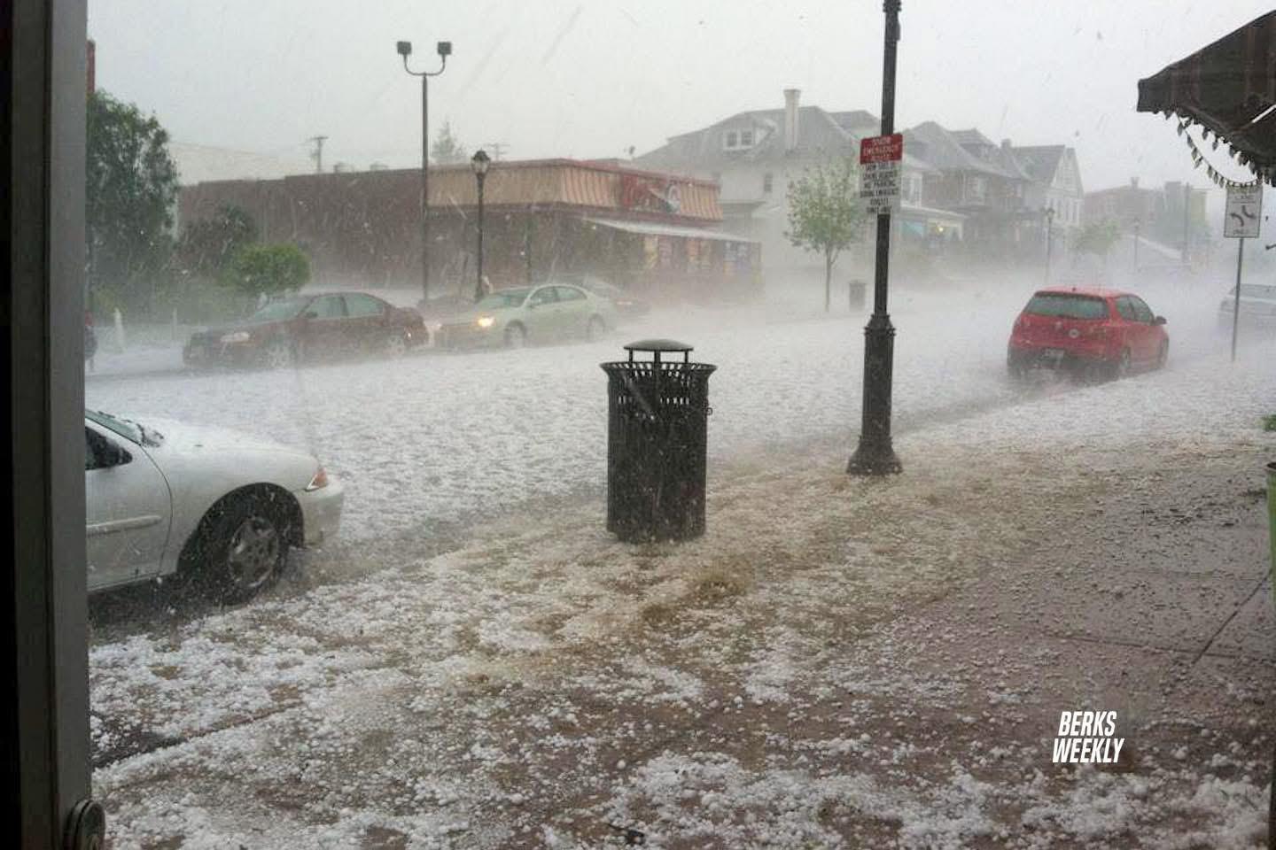 On This Day: Remembering the 2014 Berks County Hailstorm