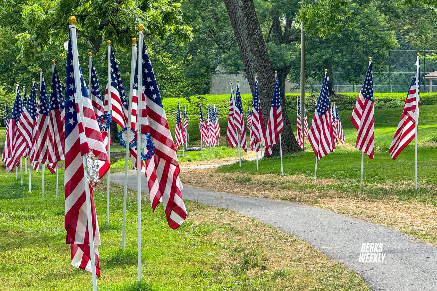 2025 Berks County Field of Heroes Heartfelt Tribute to Heroes in our lives!