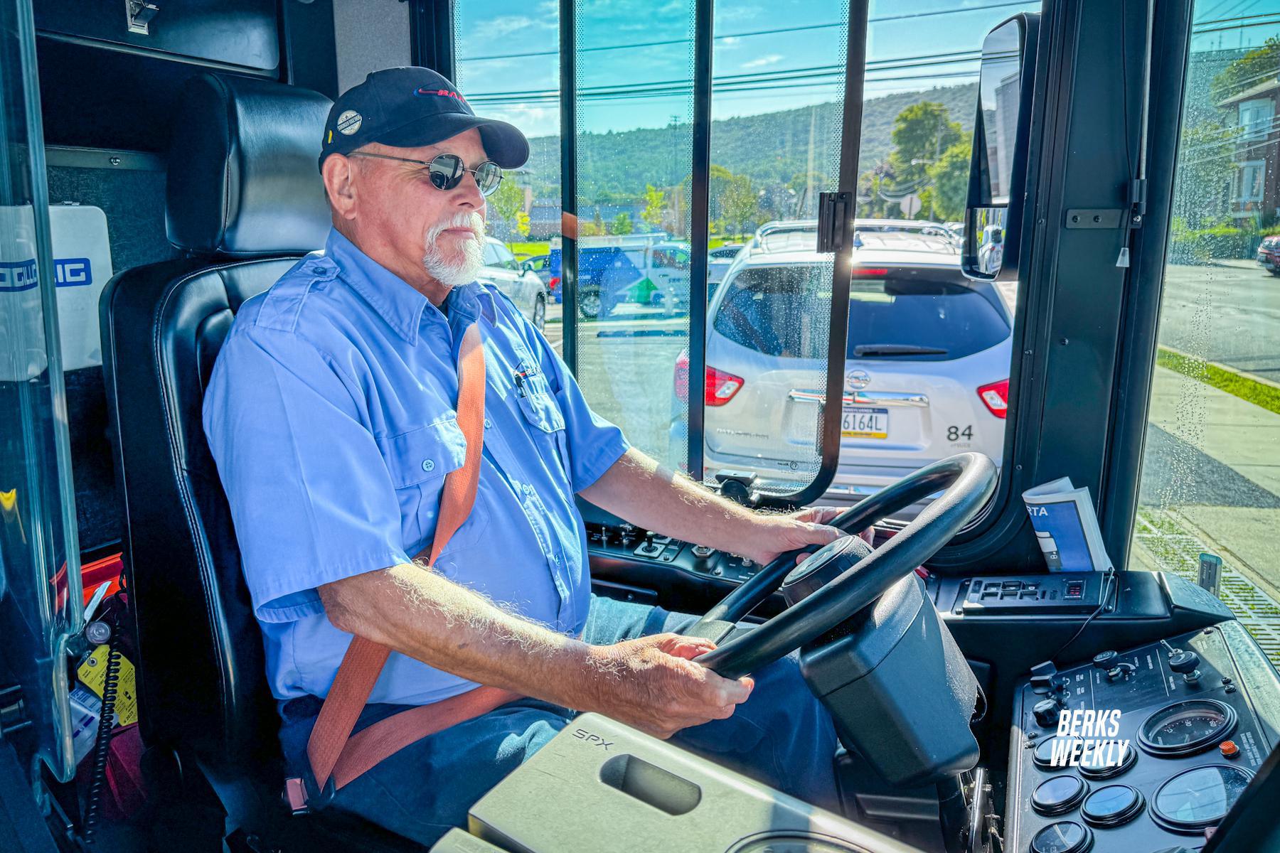 Steven Newsham: Serving Berks County riders with dedication on and off the bus