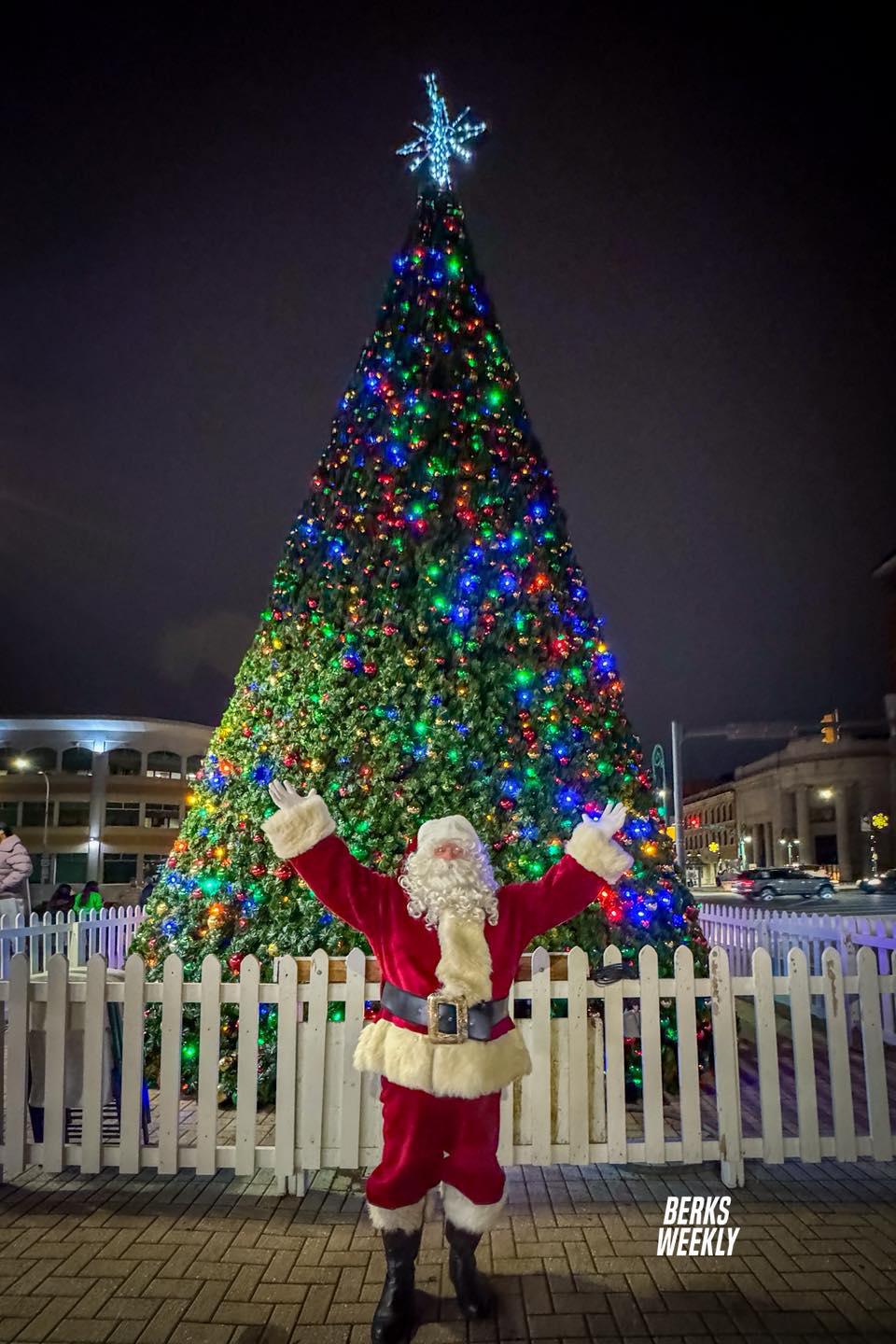 Reading Tree Lighting Ceremony
