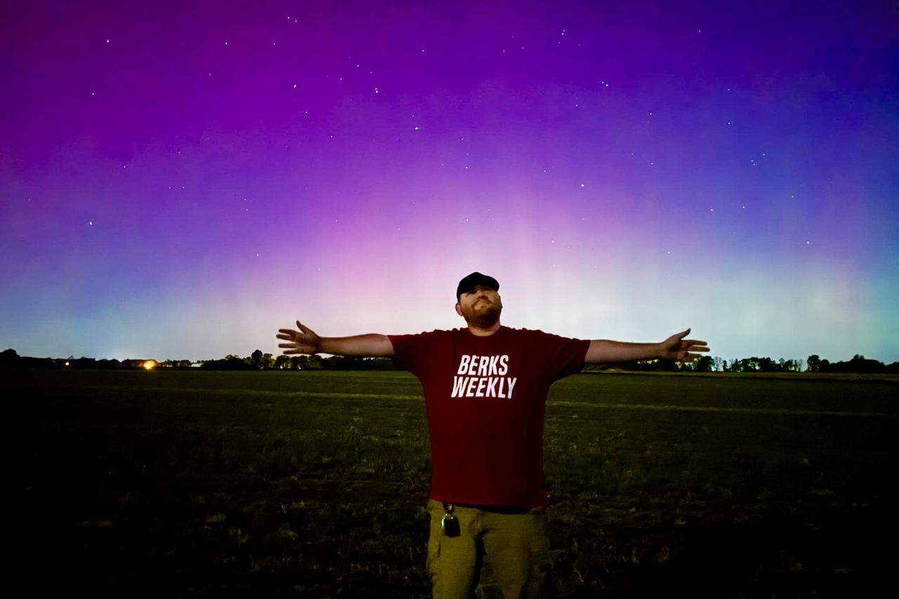 Aurora Borealis in Berks County