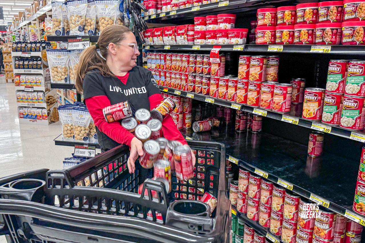3-Minute United Way Shopping Spree supports Berks County meal program