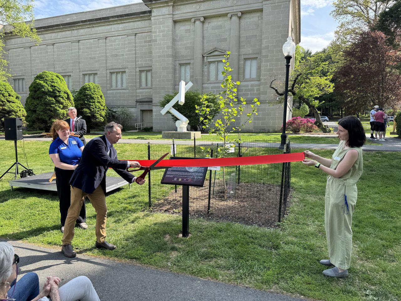 Reading Public Museum celebrates 100 years with Time Capsule Dedication and NASA Moon Tree Planting
