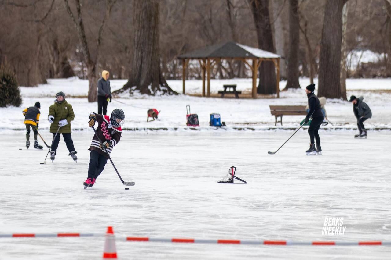 Ice Skating in Wyomissing