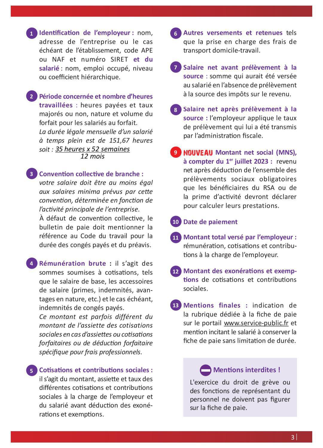 FO décrypte votre feuille de paie 