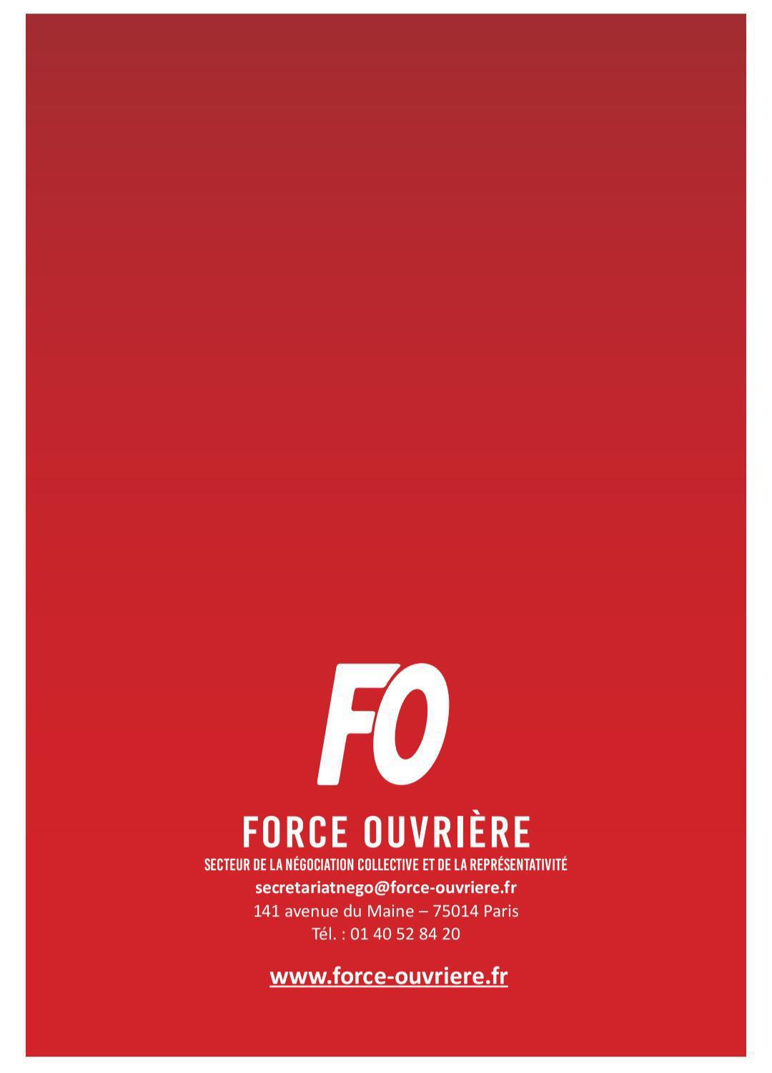 FO décrypte votre feuille de paie FO décrypte votre feuille de paie