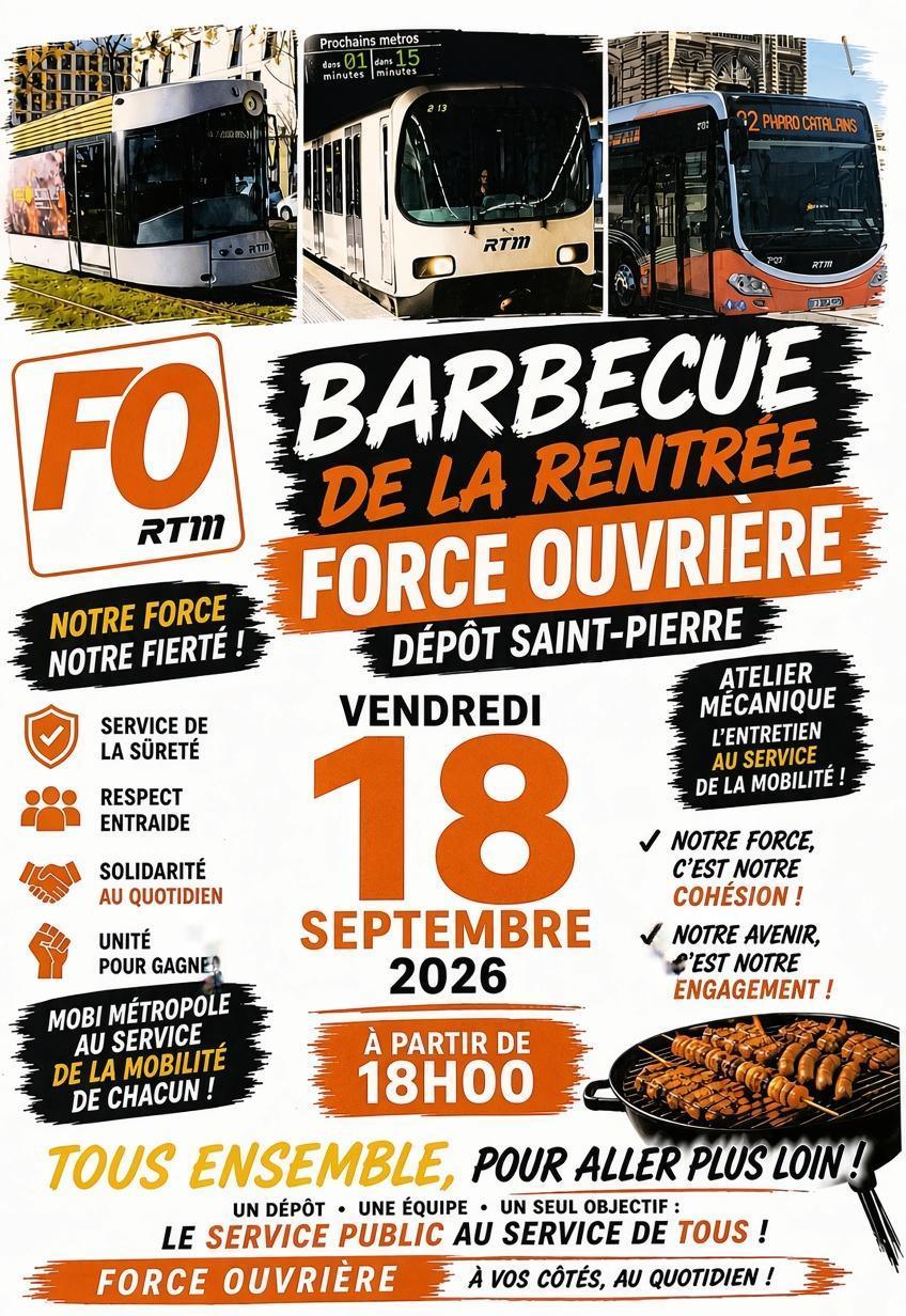 18 septembre 2026 - Barbecue de la rentrée 