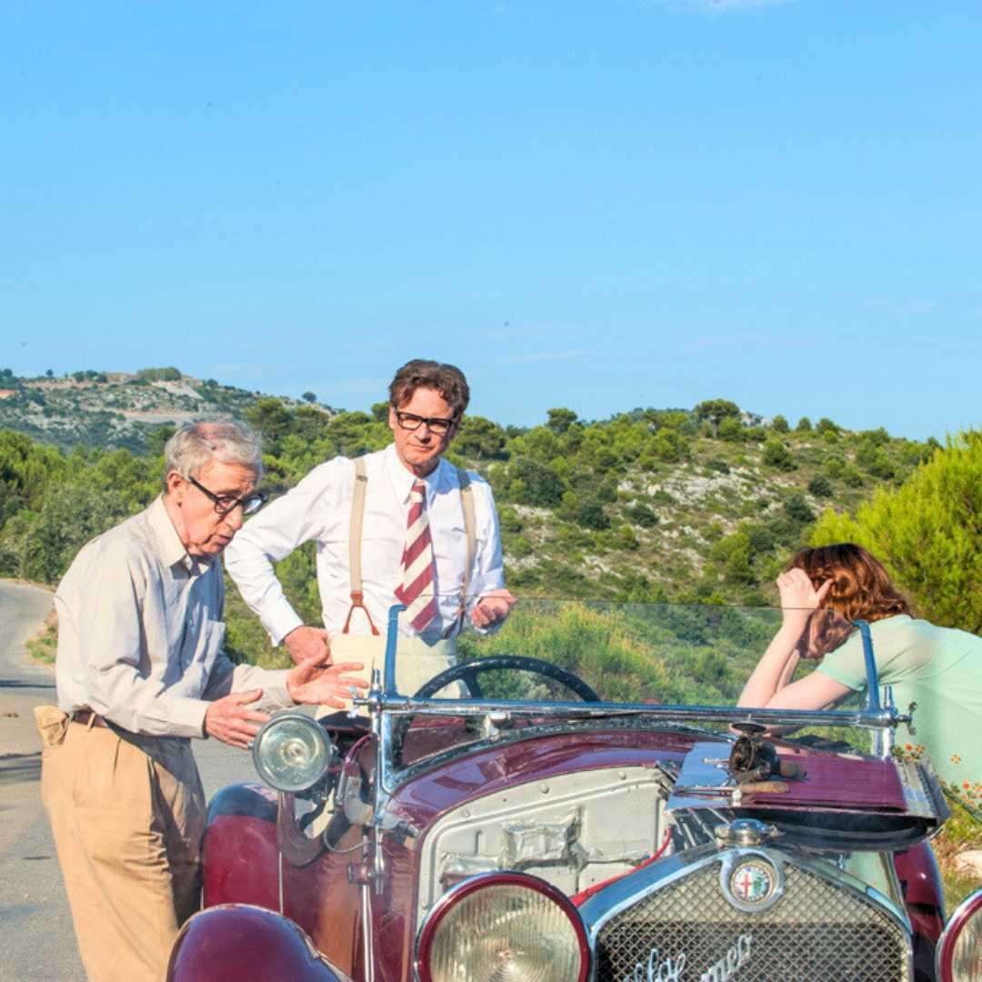 Woody Allen, Emma Stone, Colin Firth : Hollywood en Provence Woody Allen, Emma Stone, Colin Firth : Hollywood en Provence