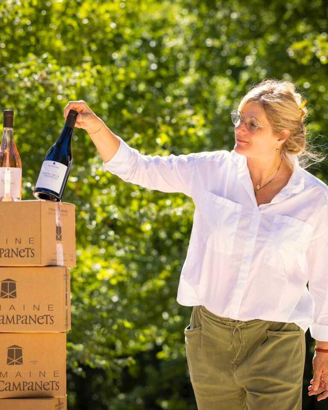 Domaine Tour Campanets : Femme jusqu'au bout du vin