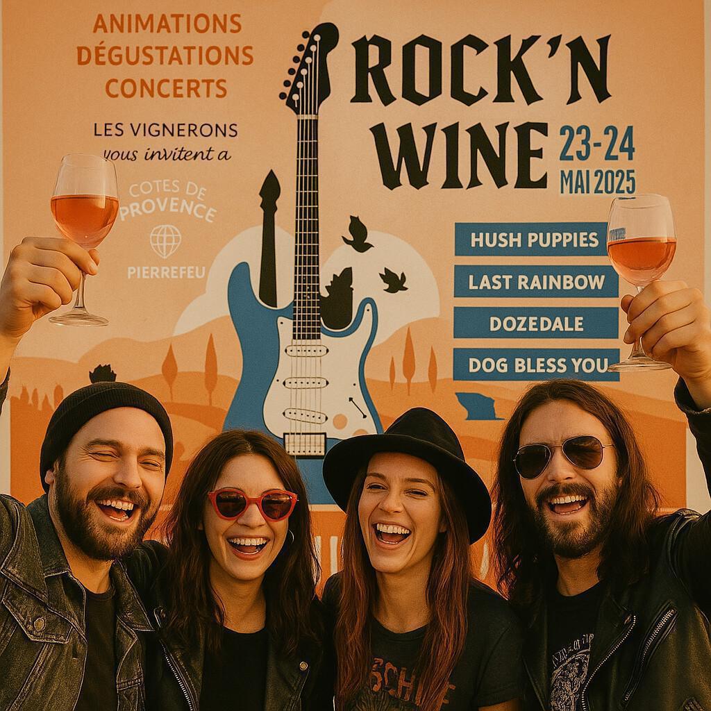 Gagnez vos places pour le Festival Rock'N'Wine ! 🎸⚡