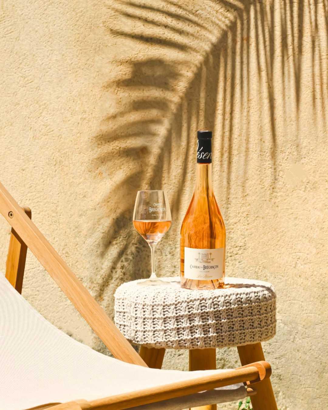 Verre sur mer au Château de Brégançon Verre sur mer au Château de Brégançon