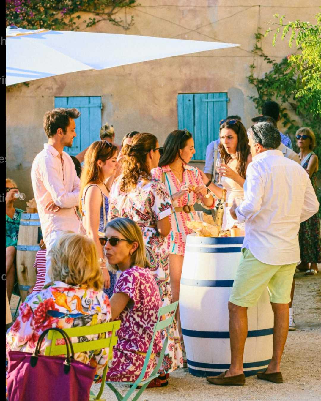 Verre sur mer au Château de Brégançon Verre sur mer au Château de Brégançon