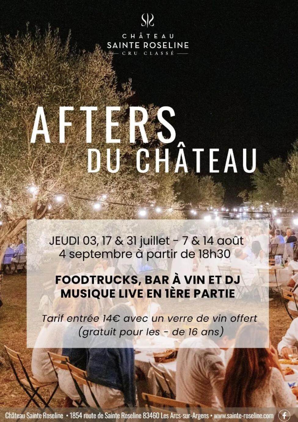 After au Château Sainte Roseline