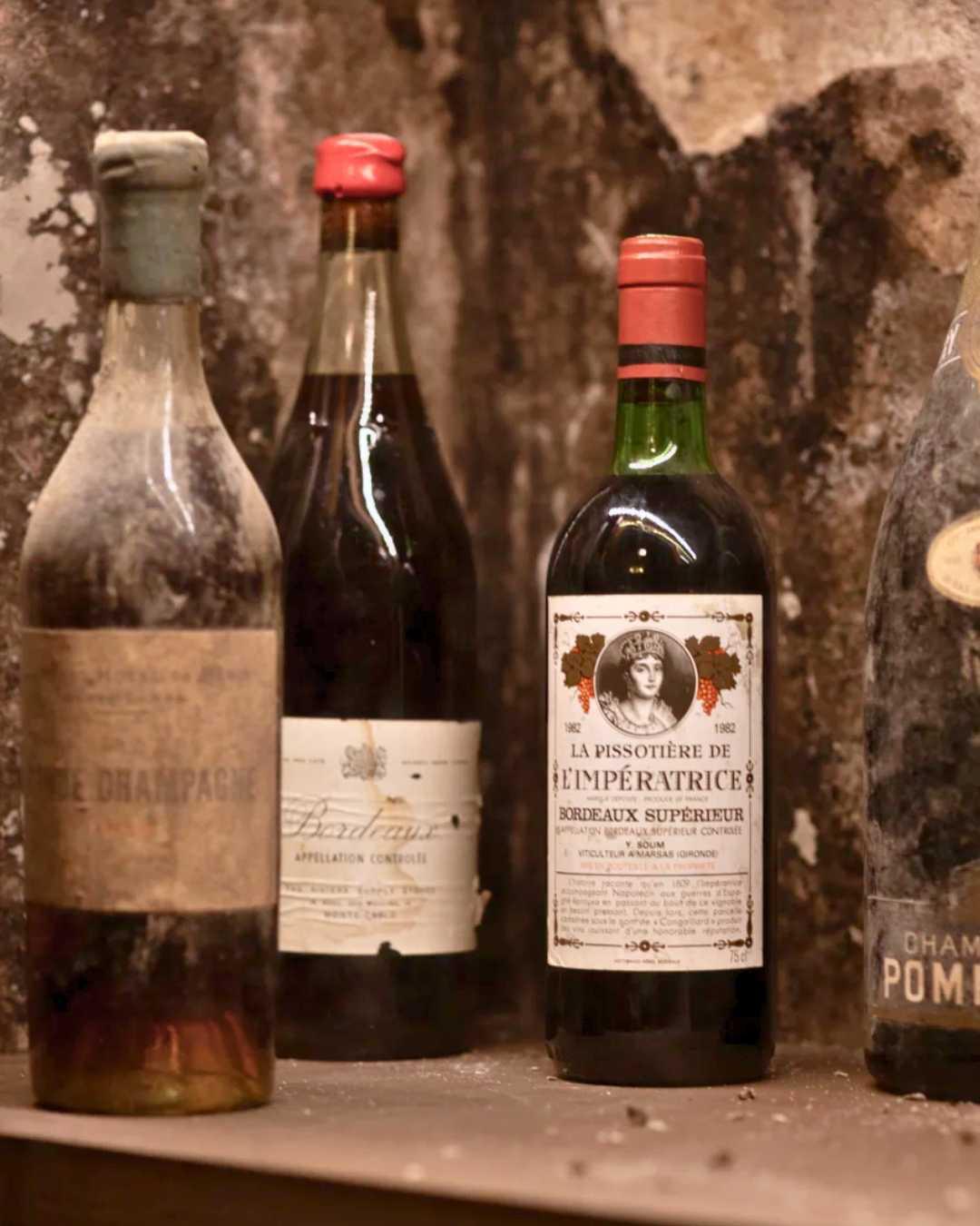 À Monaco : Sous le palais, la cave 