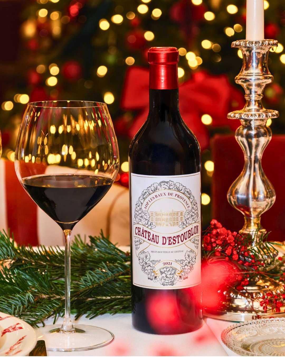 Château d'Estoublon : En mode Noël 