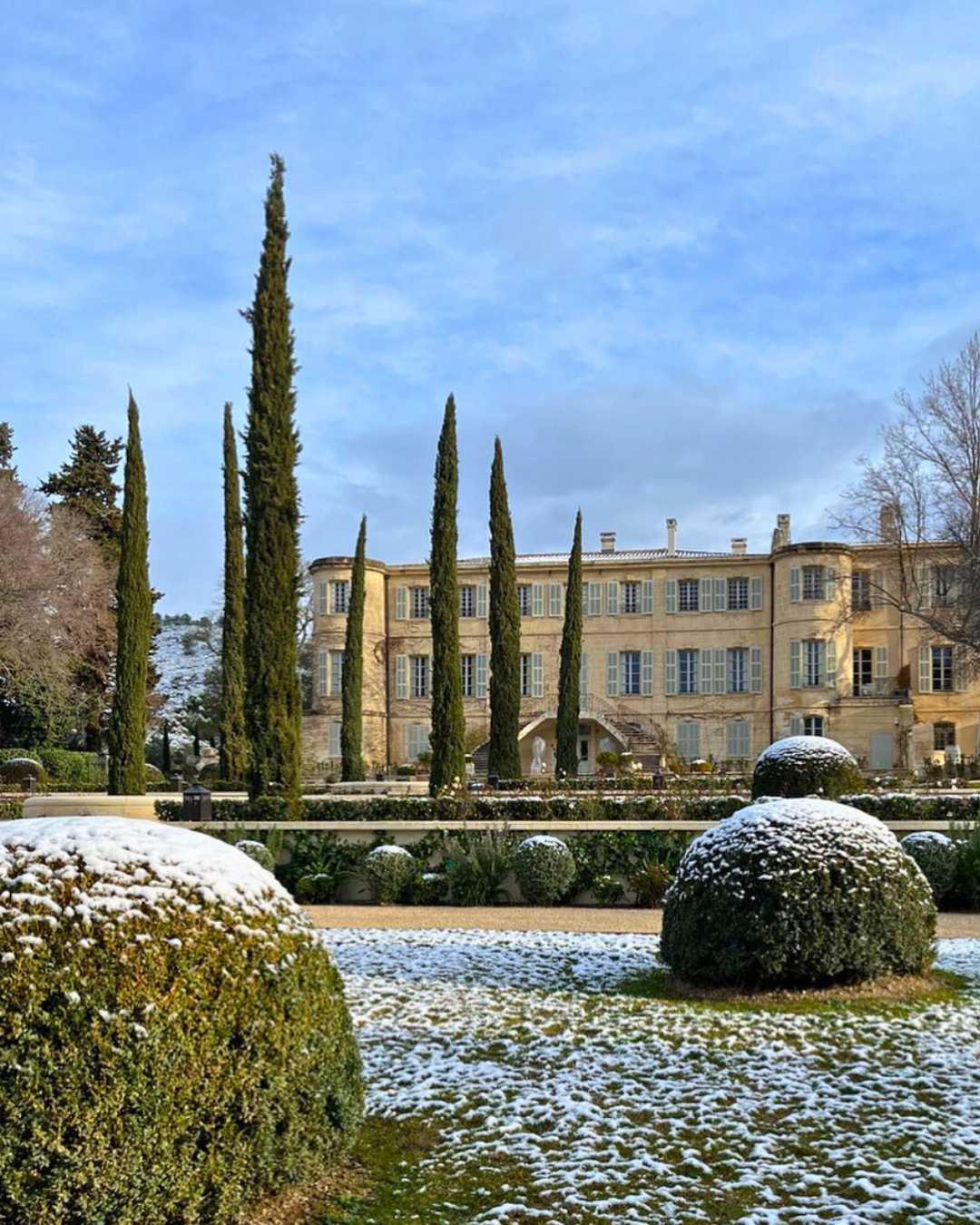 Château d'Estoublon : En mode Noël Château d'Estoublon : En mode Noël