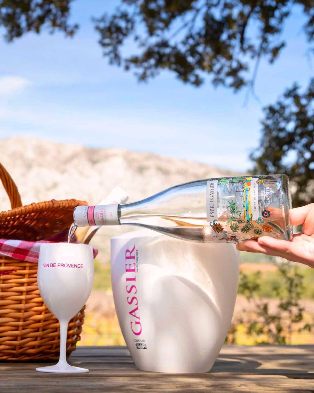 50 nuances de rosé au Château Gassier