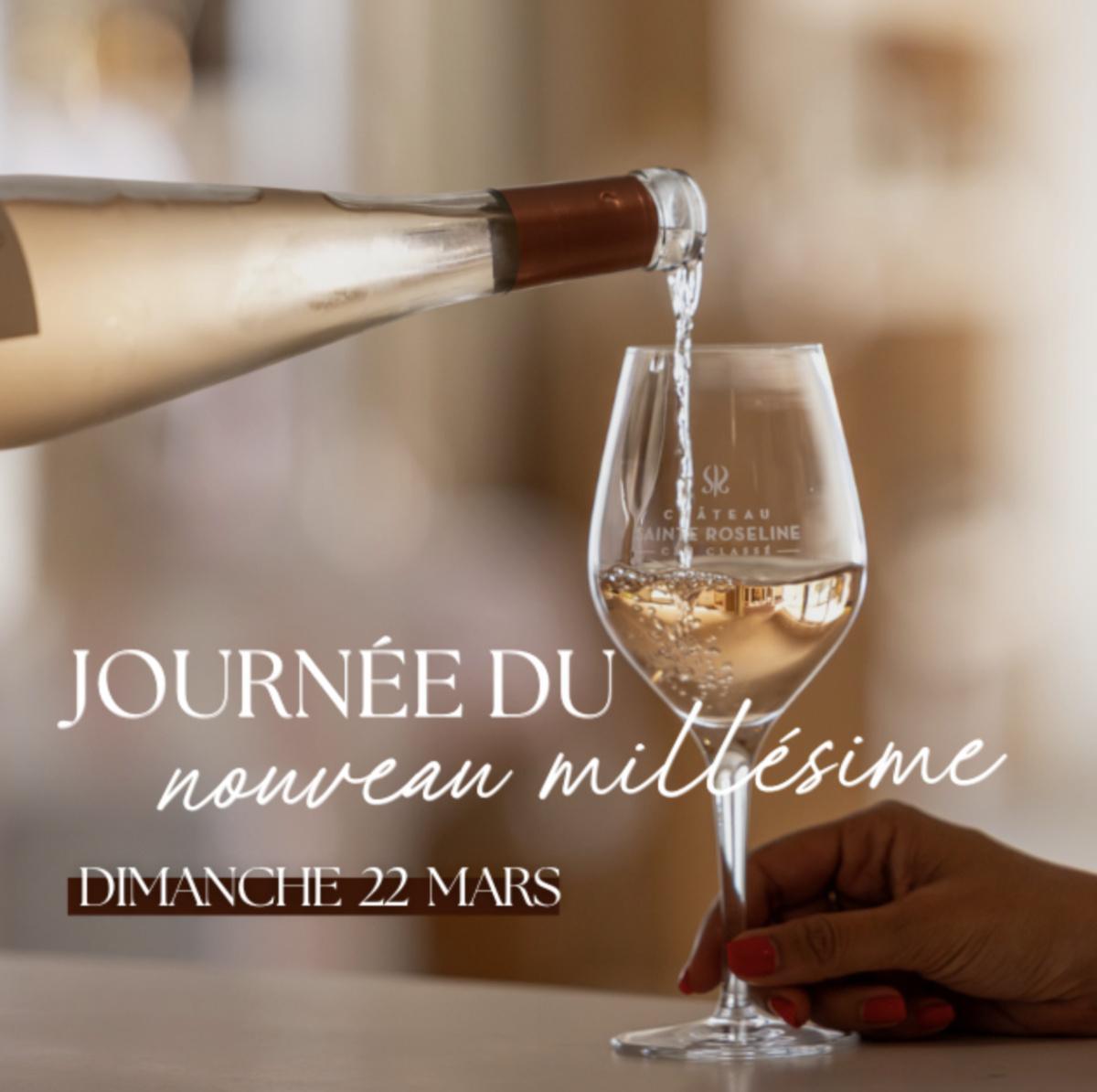 Journée Nouveau Millésime au Château Sainte Roseline Journée Nouveau Millésime au Château Sainte Roseline