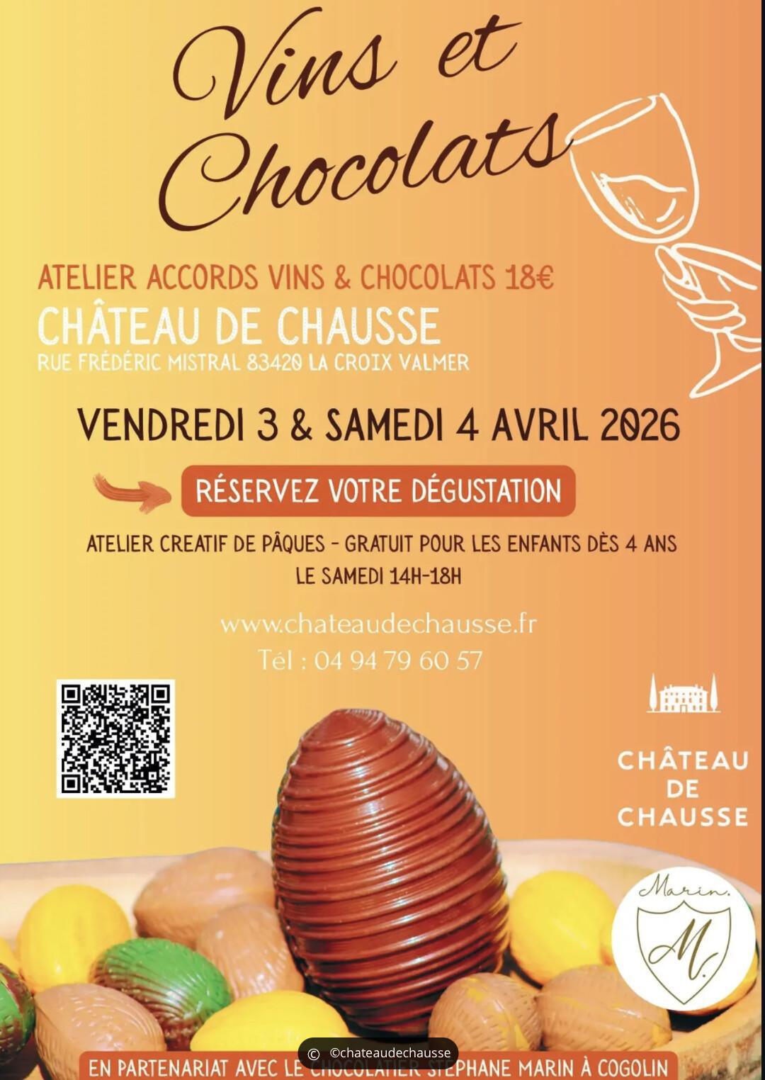 Vins & Chocolats au Château de Chausse Vins & Chocolats au Château de Chausse