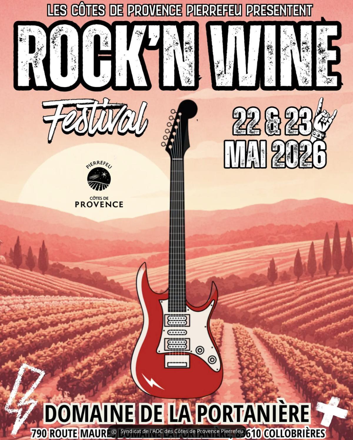 Festival Rock'N Wine au Domaine de la Portanière Festival Rock'N Wine au Domaine de la Portanière
