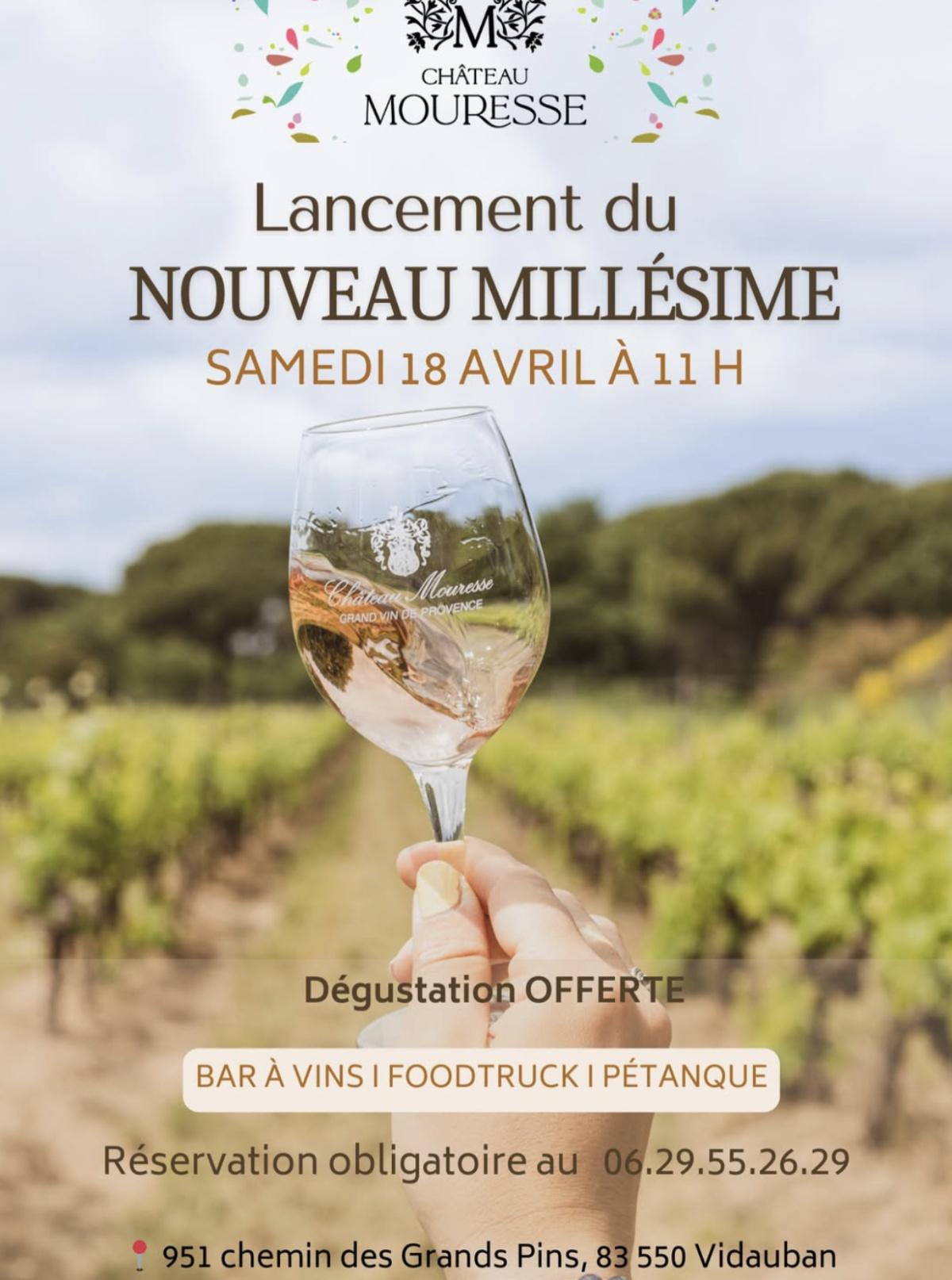 Apéro Vigneron au Château Mouresse Apéro Vigneron au Château Mouresse