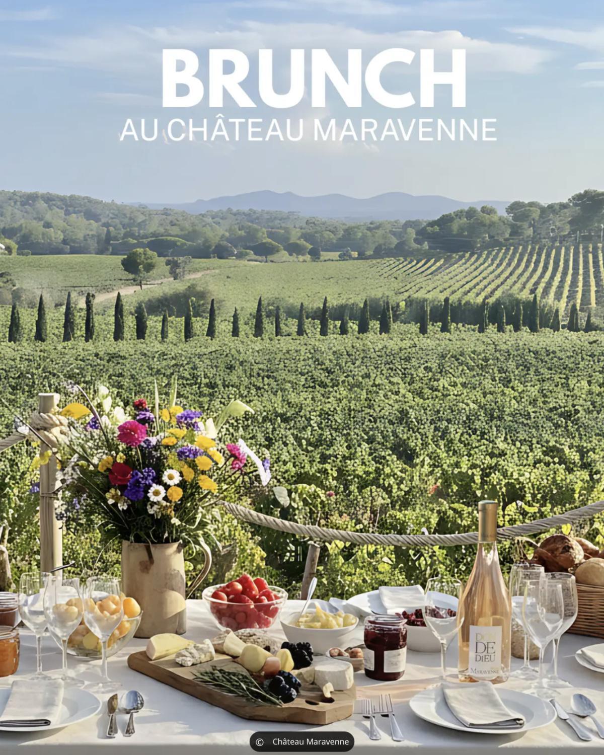 Brunch au Château Maravenne Brunch au Château Maravenne