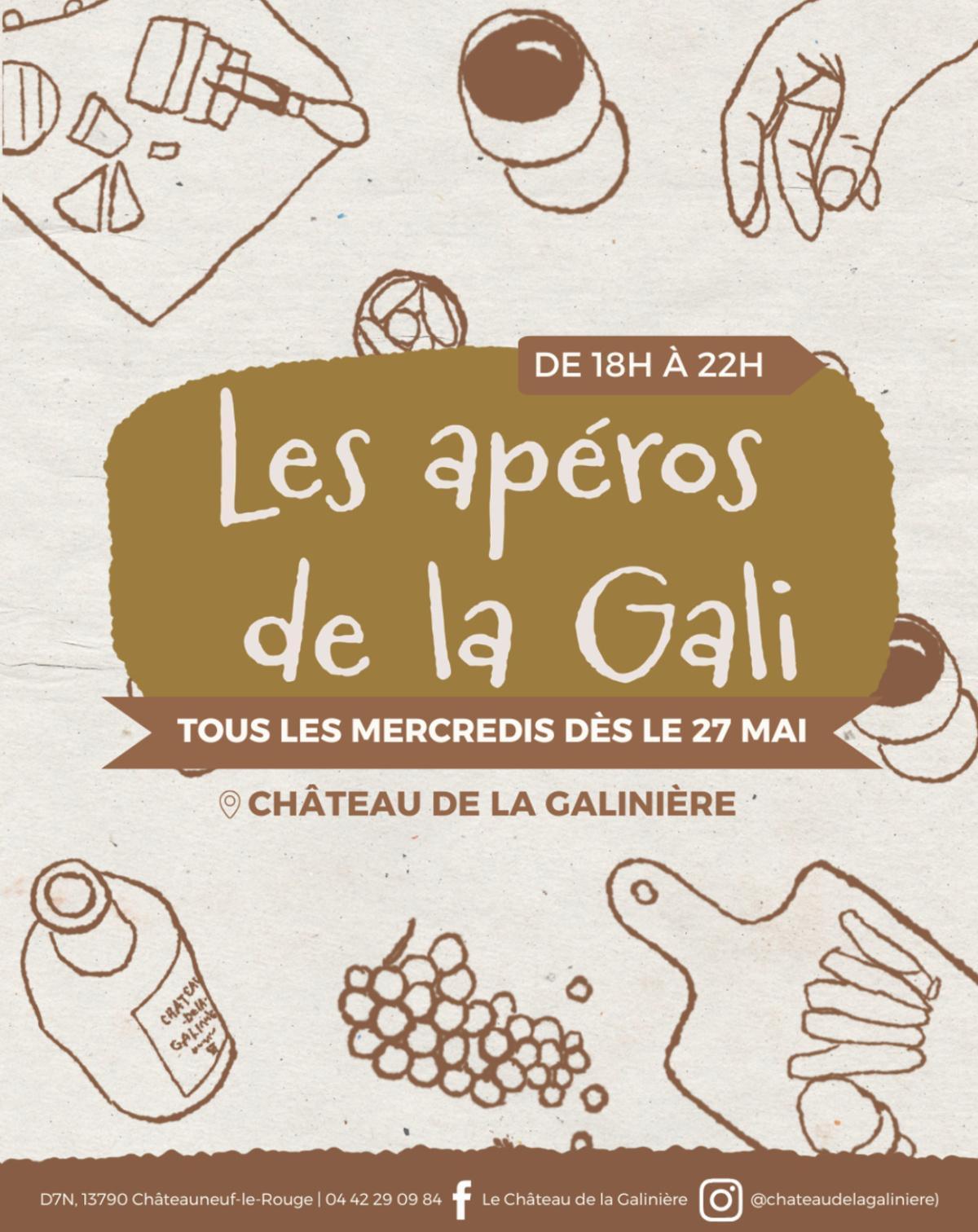 Les apéros de la Gali' au Château de la Galinière Les apéros de la Gali' au Château de la Galinière