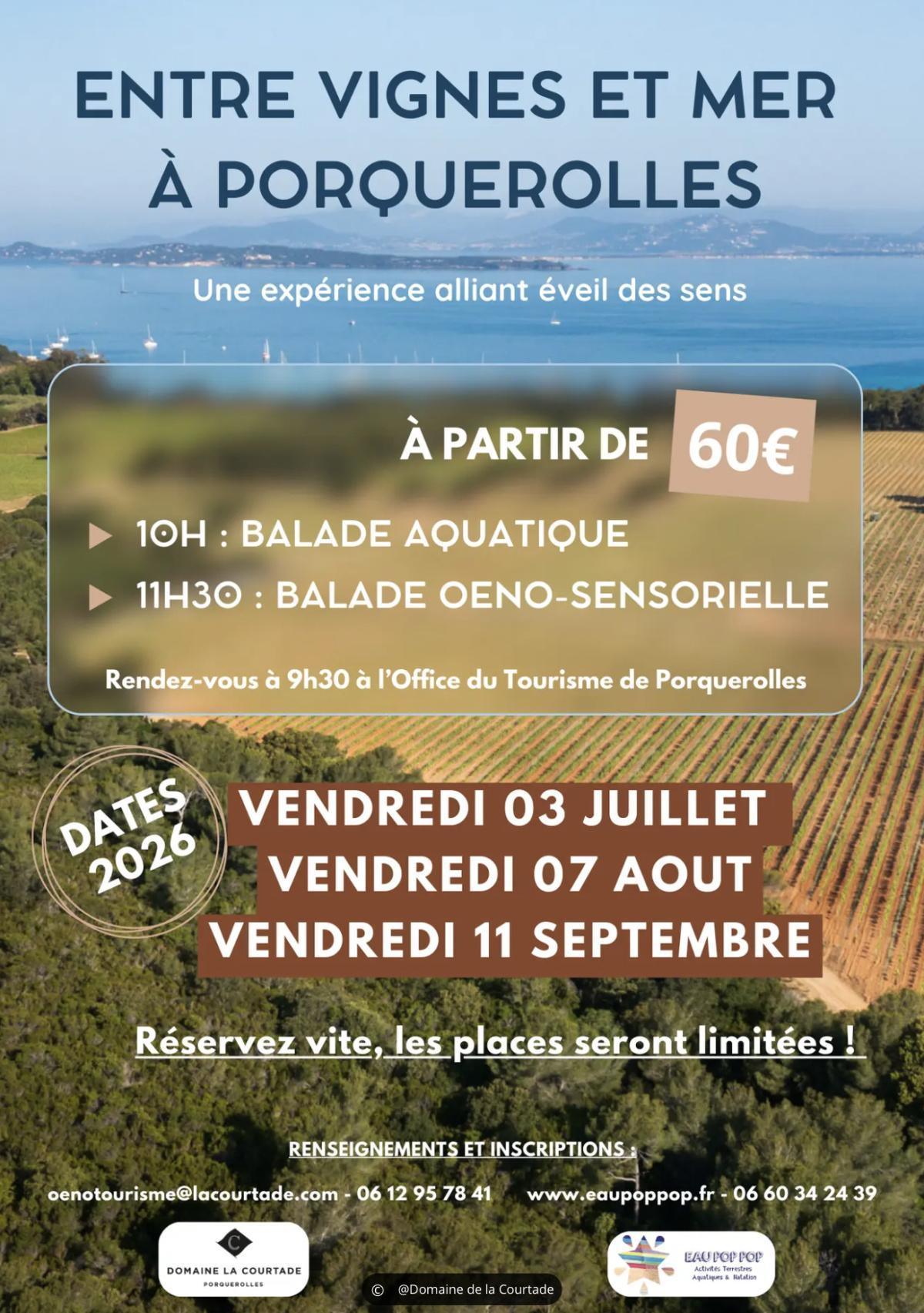 Balade Aquatique et Immersion au Domaine de la Courtade