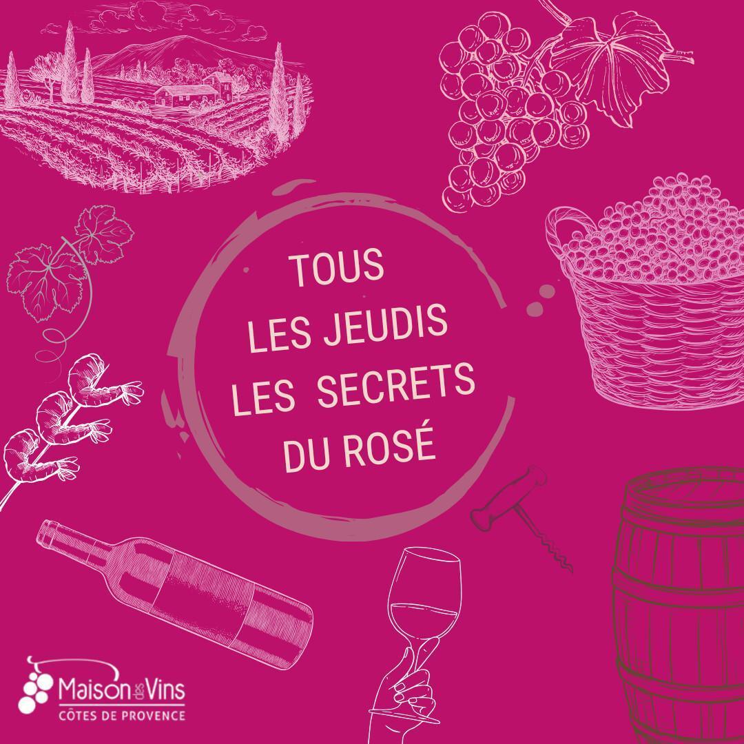 Les Jeudis Rosés à la Maison des Vins Côtes de Provence 