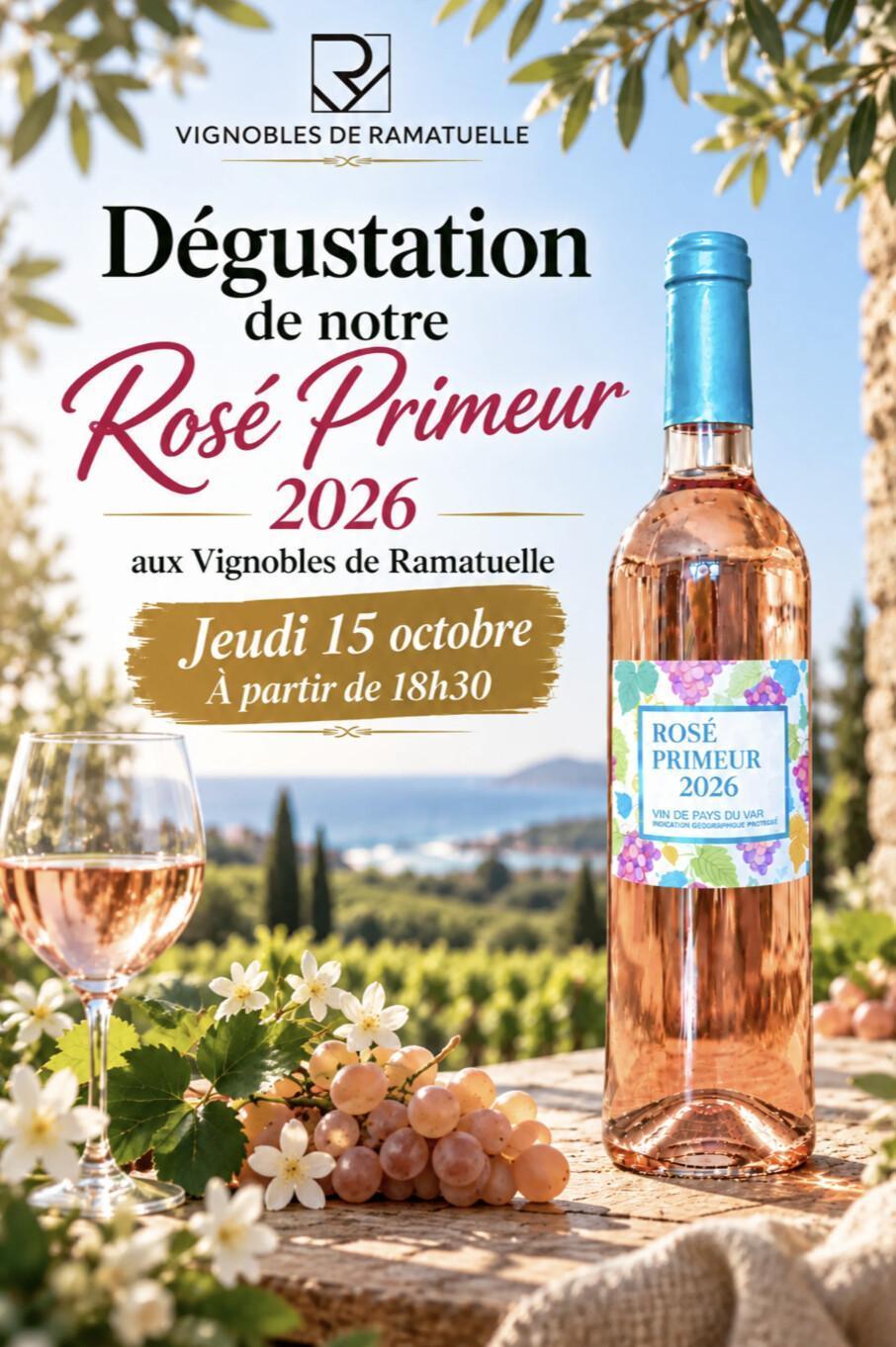 Dégustation du Rosé Primeur 2026 