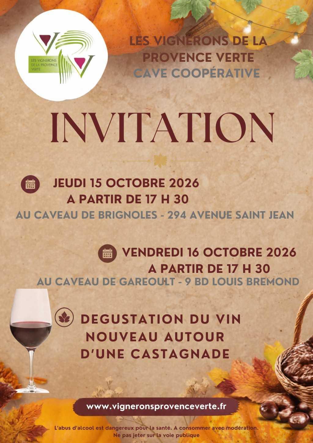 Dégustation du Vin Nouveau 