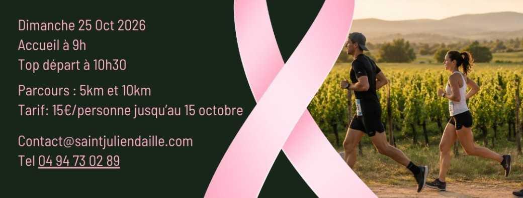 Course solidaire la Saint Julien au Château Saint Julien d'Aille