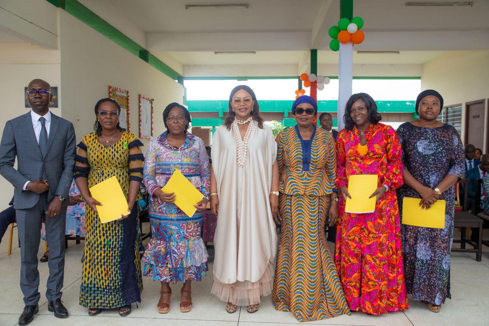 La ministre Nassénéba Touré a lancé l'année 2024-2025 pour les structures socio-éducatives le 7 octobre à Abidjan © Crédit photo Sercom Gouvernement ivoirien