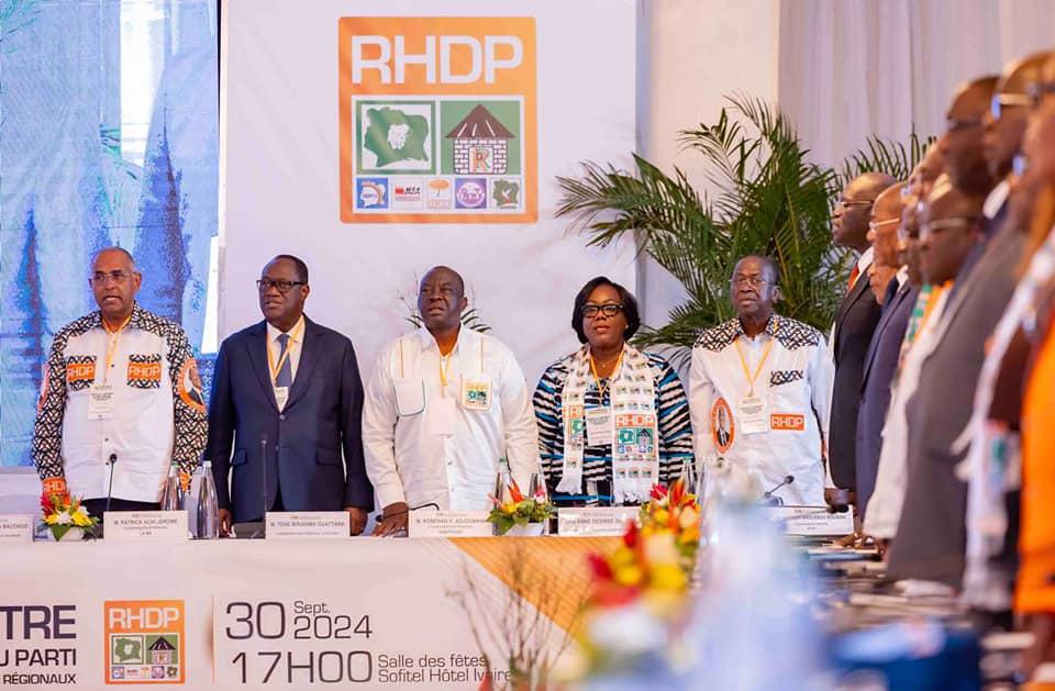 RHDP: Adjoumani présente le bilan économique et social de Ouattara depuis 2011 © Crédit photo DR 