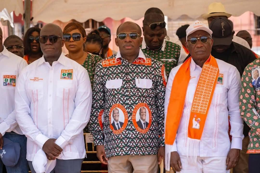 Siandou Fofana appelle à soutenir Alassane Ouattara pour 2025 © Crédit photo DR 